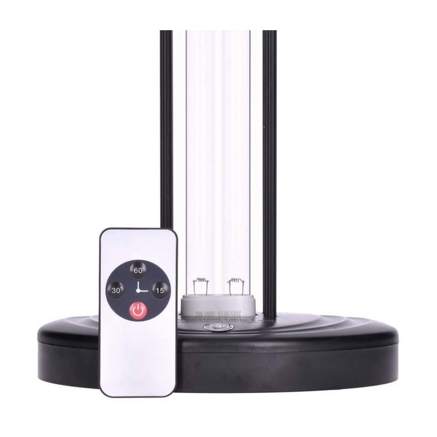 Lampa dezynfekcyjna bezozonowa UVC/38W/230V + pilot zdalnego sterowania