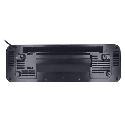 Ceramiczny grzejnik łazienkowy 1000/2000W/230V IP24 + pilot zdalnego sterowania