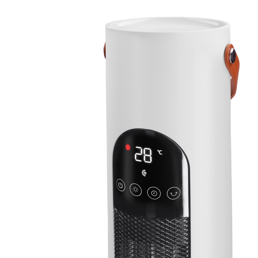 Wentylator kolumnowy z grzałką 2000W/230V + pilot zdalnego sterowania