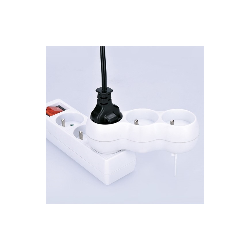 Rozgałęźnik z podporą 3x10A/230V