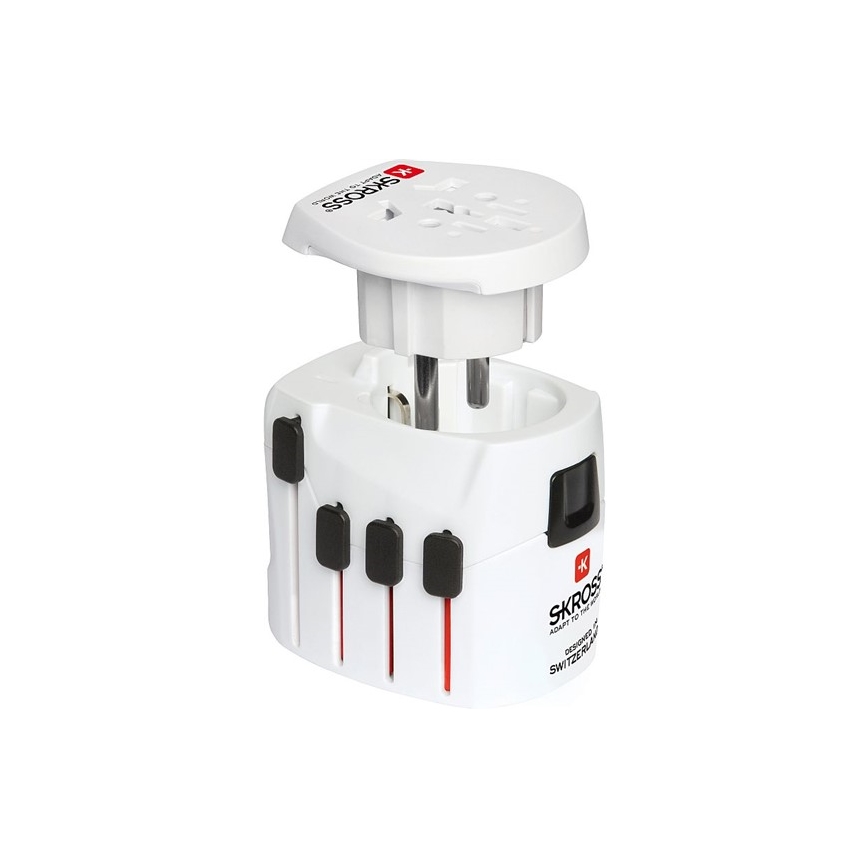 Uniwersalny adapter podróżny 6,3A