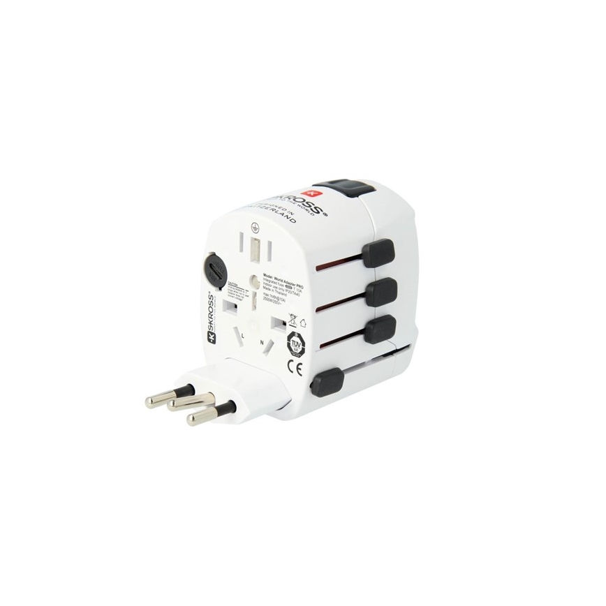 Uniwersalny adapter podróżny 6,3A