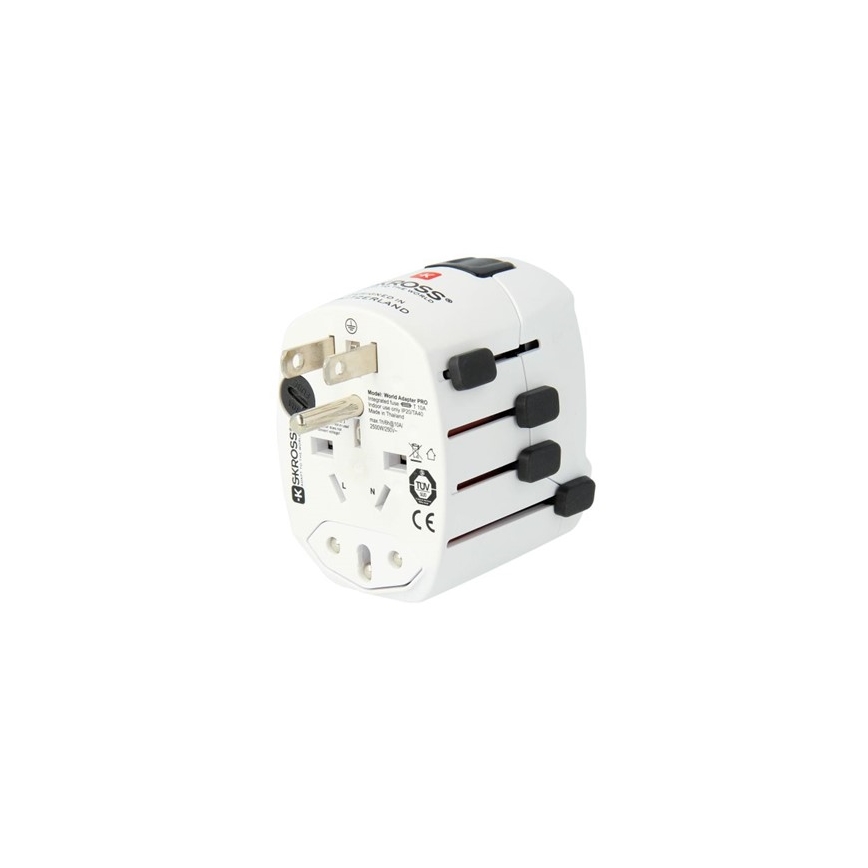 Uniwersalny adapter podróżny 6,3A