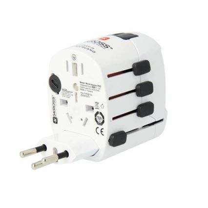 Uniwersalny adapter podróżny 6,3A