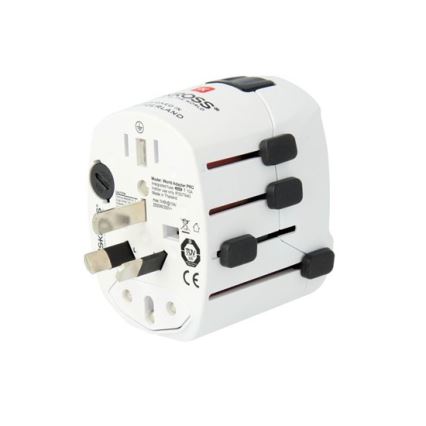 Uniwersalny adapter podróżny 6,3A