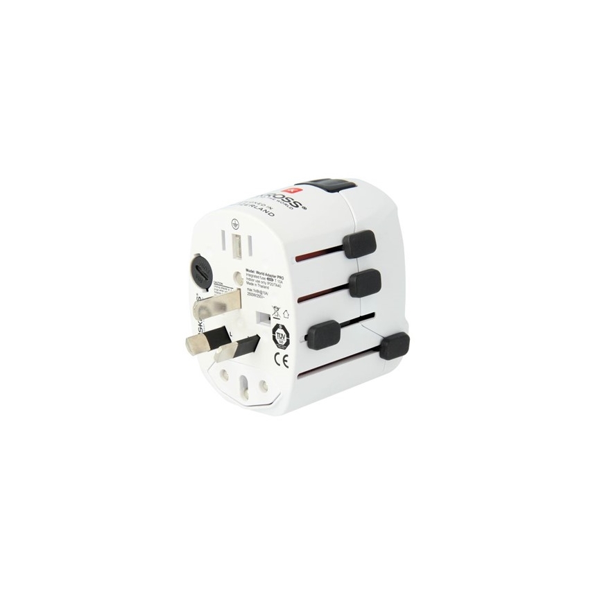 Uniwersalny adapter podróżny 6,3A