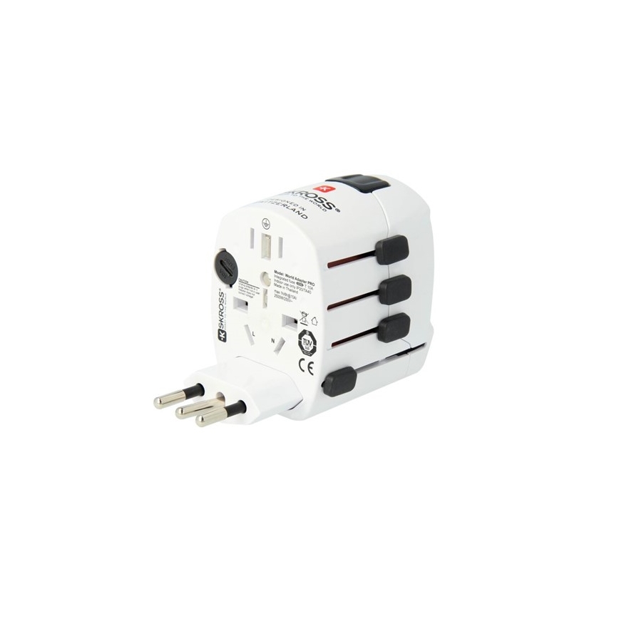 Uniwersalny adapter podróżny 6,3A