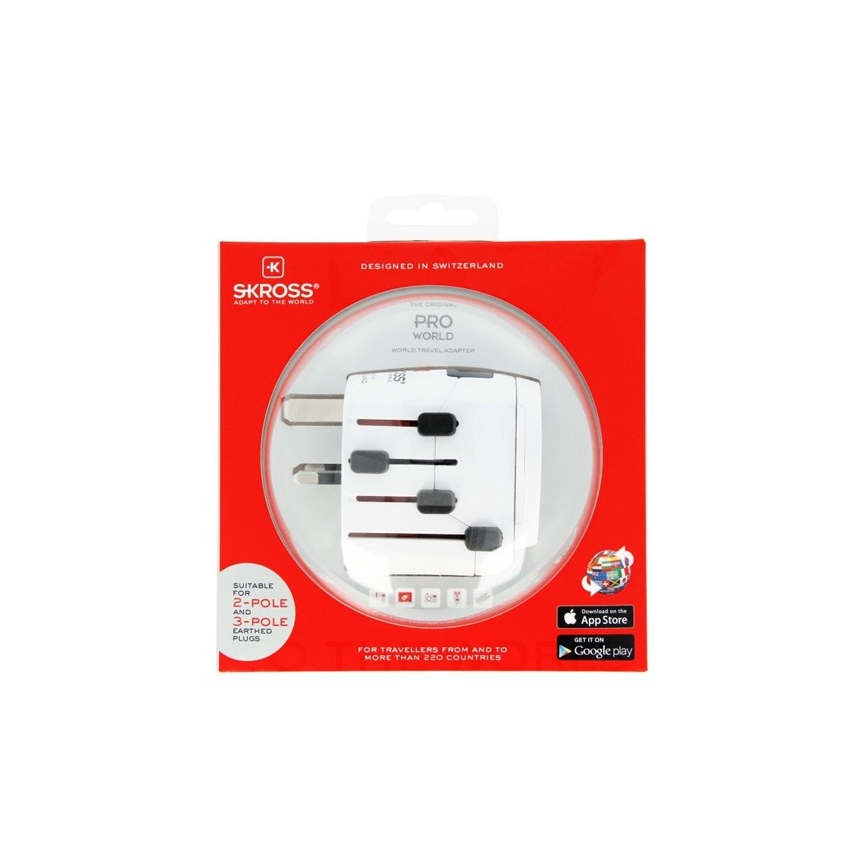 Uniwersalny adapter podróżny 6,3A