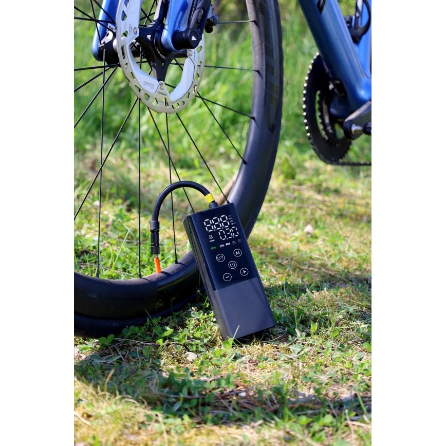 Cyfrowy kompresor kieszonkowy 2000 mAh 5V czarny