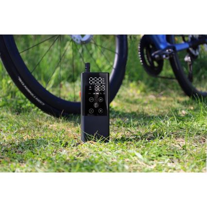 Cyfrowy kompresor kieszonkowy 2000 mAh 5V czarny