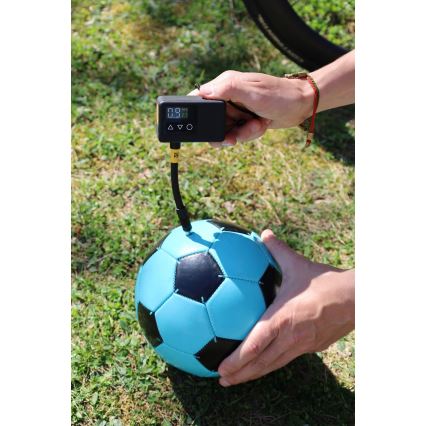 Cyfrowy kompresor kieszonkowy 2000 mAh 5V czarny