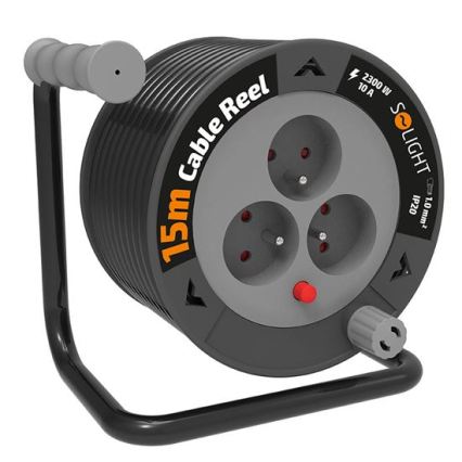 Przedłużacz bębnowy 3-gniazdowy 12 m