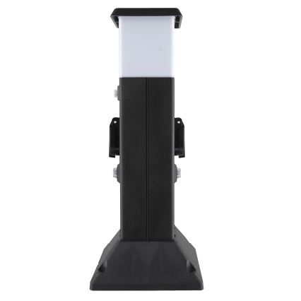 Lampa zewnętrzna z dwoma gniazdkami 1xE14/15W/230V IP44 czarny