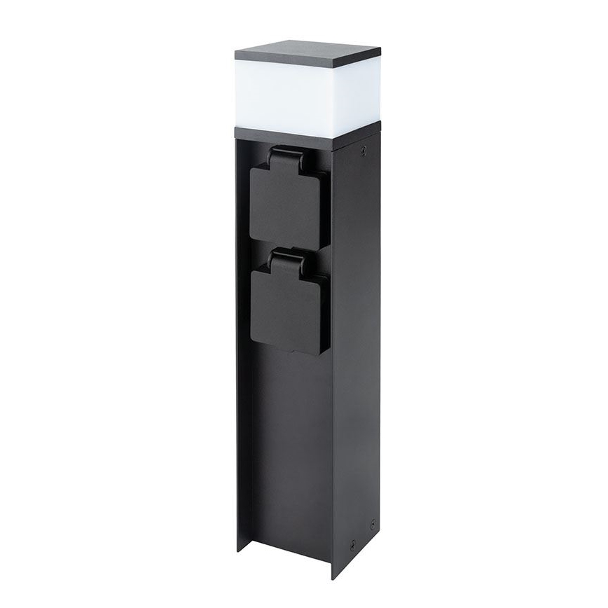 Lampa zewnętrzna z 2 oprawkami 1xG9/11W/230V IP44 czarna