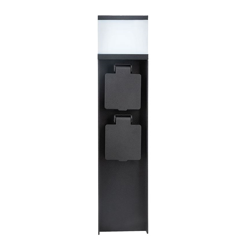 Lampa zewnętrzna z 2 oprawkami 1xG9/11W/230V IP44 czarna