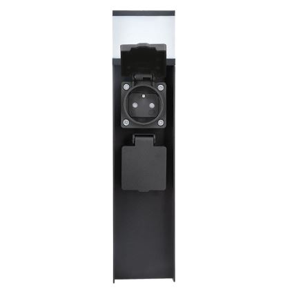 Lampa zewnętrzna z 2 oprawkami 1xG9/11W/230V IP44 czarna