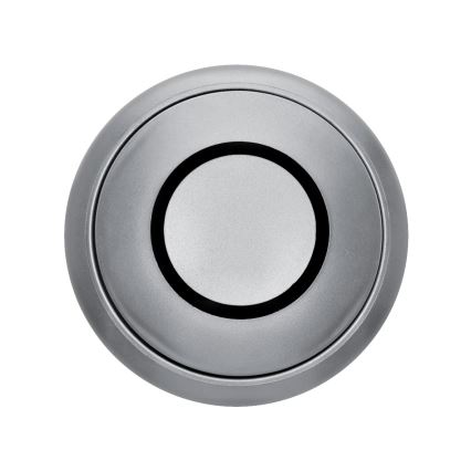 Słupek z gniazdkami do blatu stołu z bezprzewodowym ładowaniem Qi 3x230V + 1xUSB-A + 1xUSB-C srebrno-czarny