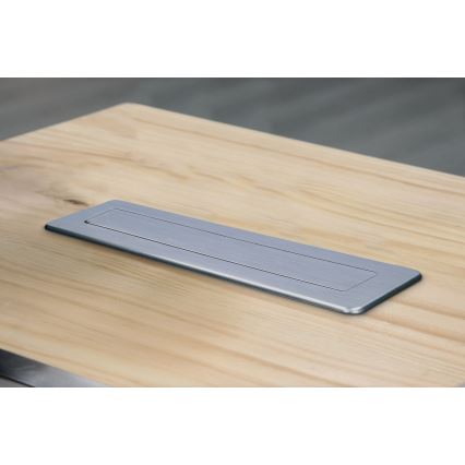 Słupek z gniazdami do blatu stołu 3x230V + USB-A + USB-C