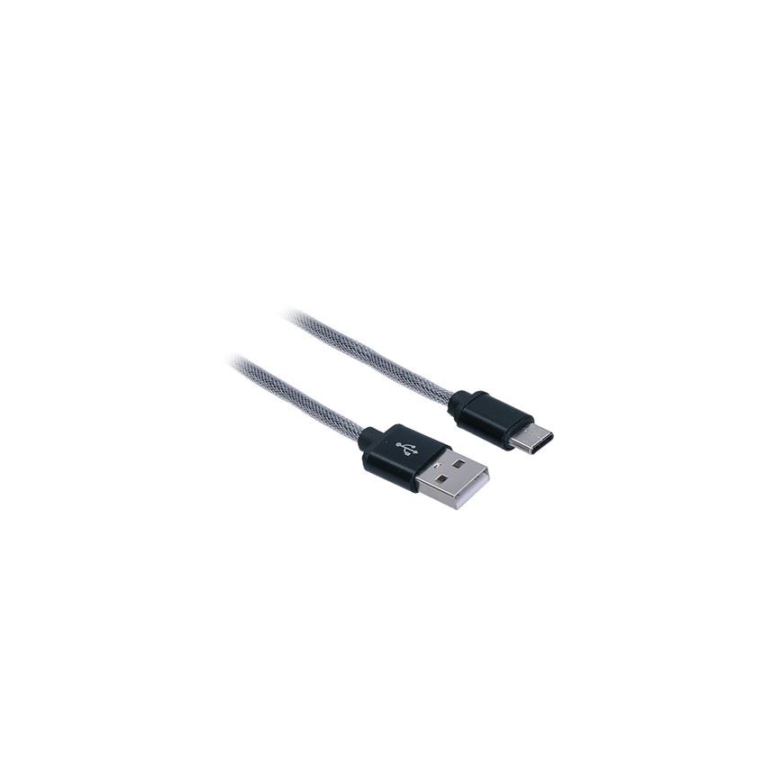 USB kabel 2.0 A konektor - USB-C 3.1 konektor 1m