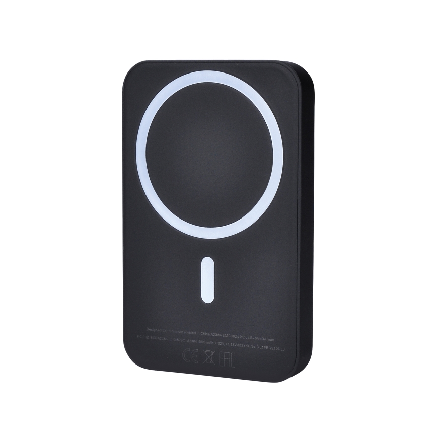 Power Bank 5000 mAh Magsafe czarny