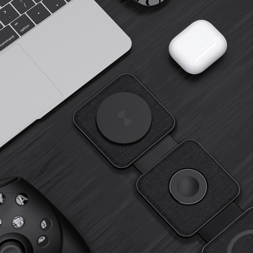 Bezprzewodowa ładowarka 3w1 15W