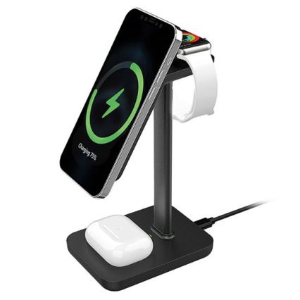 Bezprzewodowa ładowarka biurkowa 3 w 1 23W