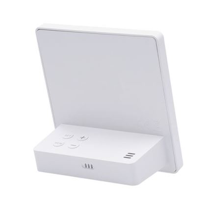 Cyfrowy termometr 5V/2xAAA + 2xAAA biały