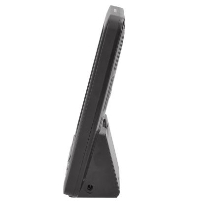 Stacja pogodowa z wyświetlaczem LCD 2xAA + 2xAA czarna