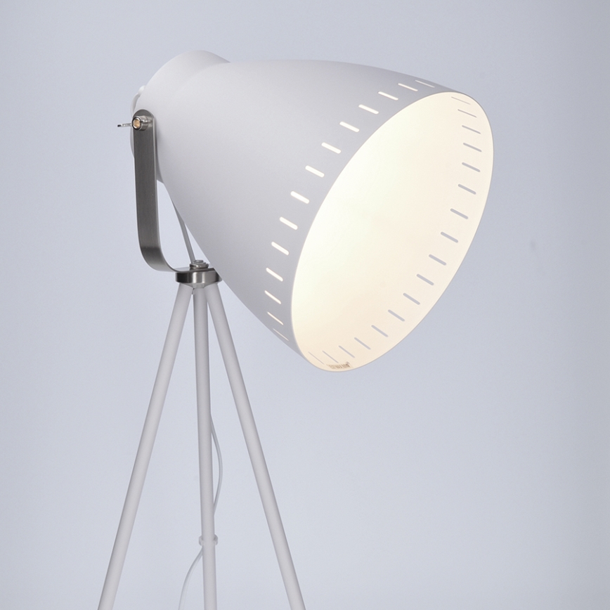 Lampa podłogowa 1xE27/60W/230V biały 145cm