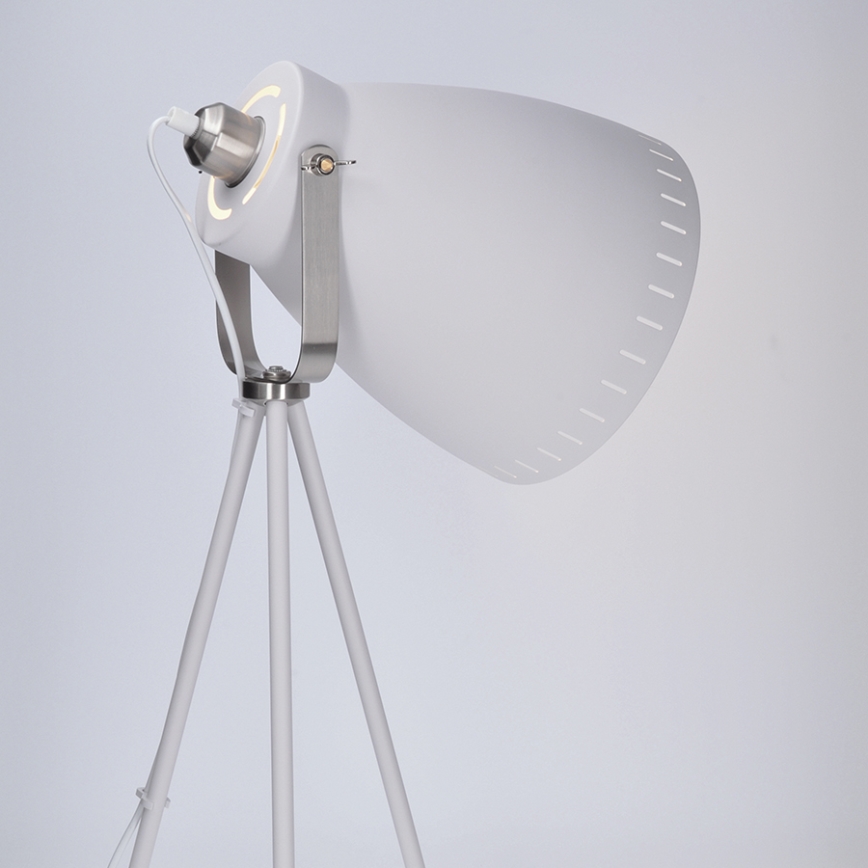 Lampa podłogowa 1xE27/60W/230V biały 145cm
