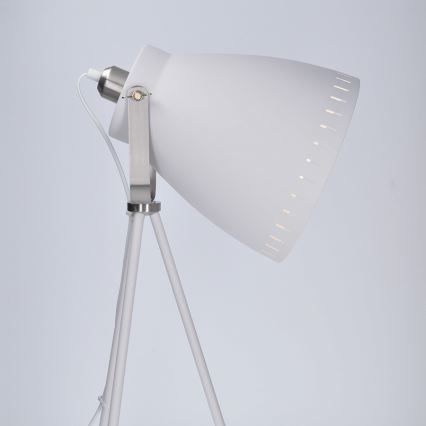 LED Lampa podłogowa 1xE27/10W/230V biały 145cm