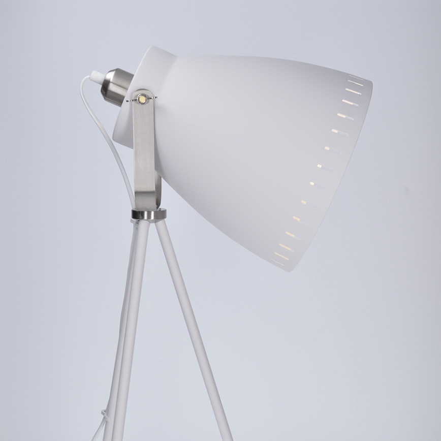 Lampa podłogowa 1xE27/60W/230V biały 145cm