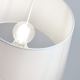 LED Lampa stołowa 1xE27/10W/230V biały 56cm