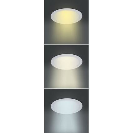Panel LED 6W 230V 3000/4000/6000K śr. 12 cm biały