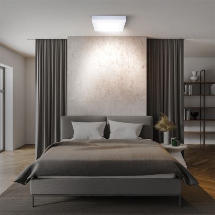 Lampa sufitowa LED/18W/230V 3000/4000/6000K 22,5x22,5 cm biała