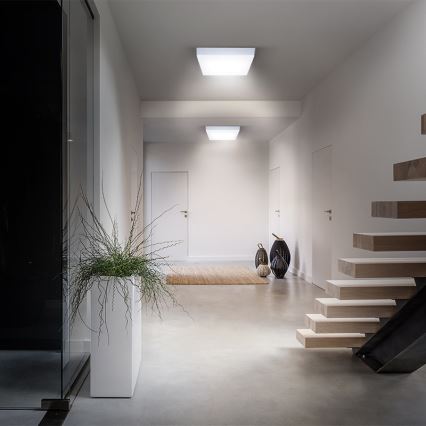 Lampa sufitowa LED/18W/230V 3000/4000/6000K 22,5x22,5 cm biała