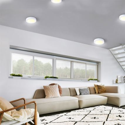 Oprawa sufitowa LED/24W/230V 3000/4000/6000K śr. 30 cm biała