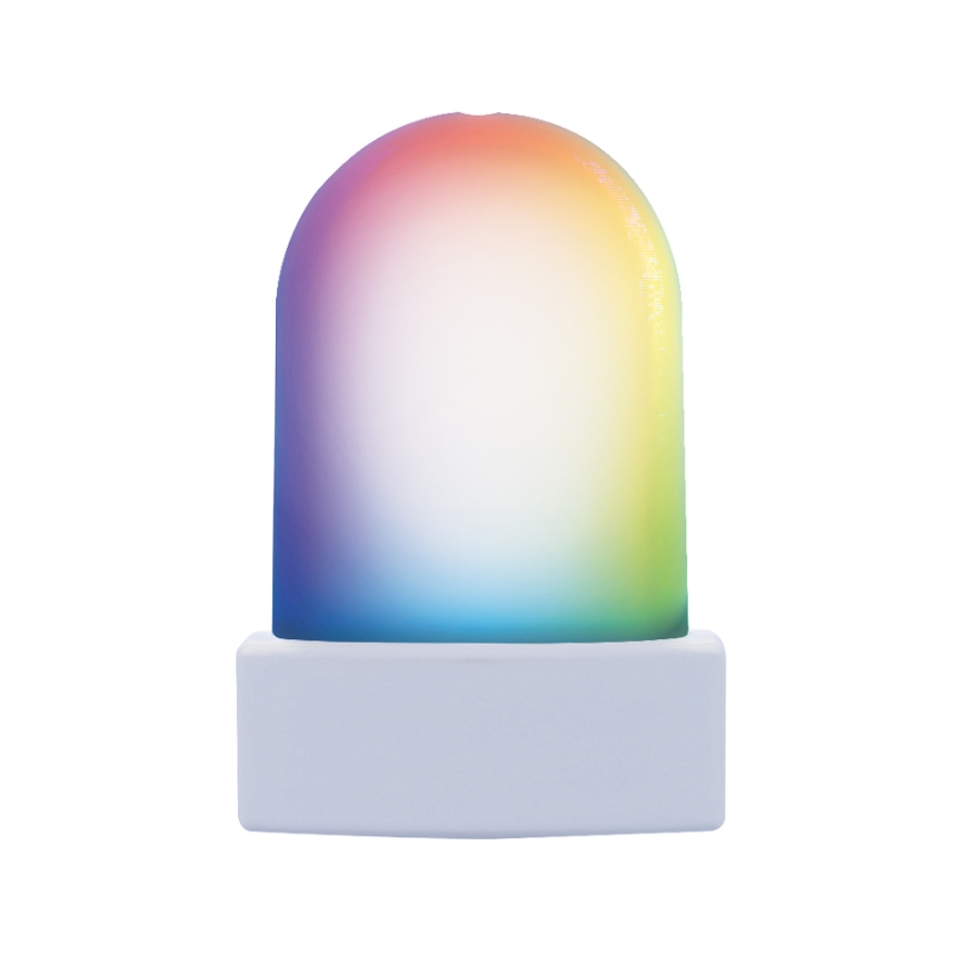 LED RGB Lampka orientacyjna z czujnikiem zmierzchu LED/0,5W/230V