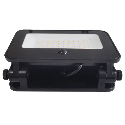 Regulowany LED reflektor solarny z czujnikiem ruchu i zmierzchu LED/6W/3,7V 2200 mAh 3000/4000/6500K IP65