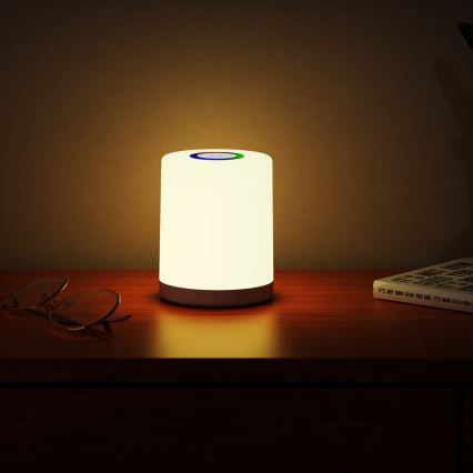 LED RGB Lampka stołowa LED/3,7V 1800 mAh