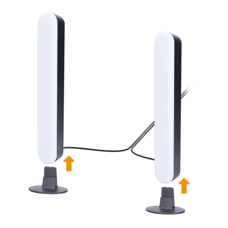 Gamingowe oświetlenie LED RGB z pilotem