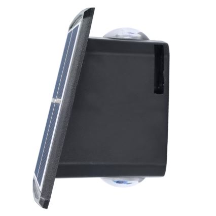 LED Solarny kinkiet LED/3,7V IP44 1200 mAh