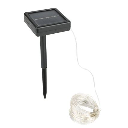 Solarny łańcuch dekoracyjny LED 22 m, 3,7 V, 800 mAh
