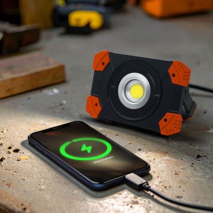 Akumulatorowy reflektor LED 10 W, 3,7 V, 4400 mAh