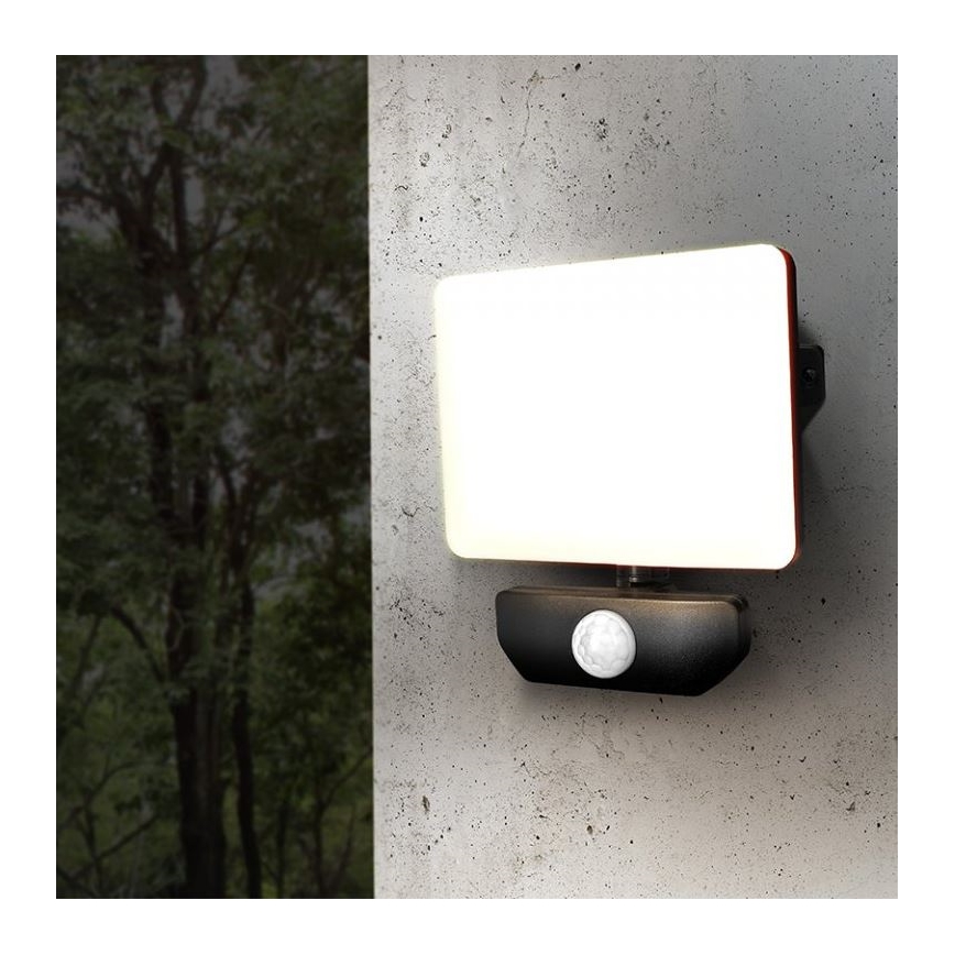 Naświetlacz zewnętrzny LED z czujnikiem LED/30W/230V 4000K IP44