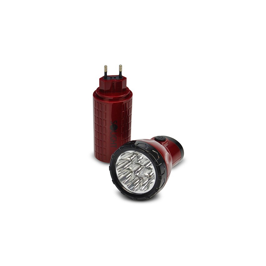 LED Ładowalna latarka 9xLED/4V