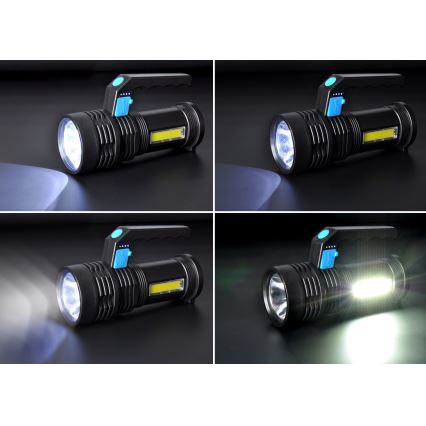 Latarka LED akumulatorowa LED/6W/800 mAh 3,7V IP44