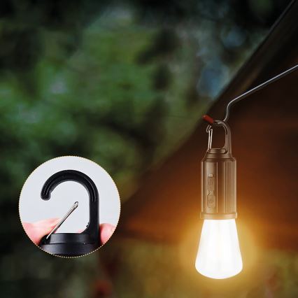 Kempingowa latarka LED/3,7V 400 mAh IP44