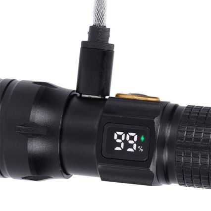 LED Ładowalna latarka LED/3,7V 1200 mAh