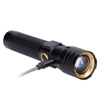 LED Ładowalna latarka LED/3,7V 1200 mAh